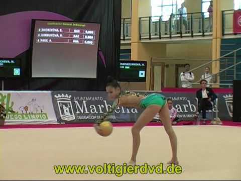 GP Marbella 2010 - Junior AA - 05 Aziza MAMADJANOVA Ball