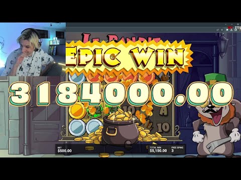 xQc Wins 3 Million on Le Bandit