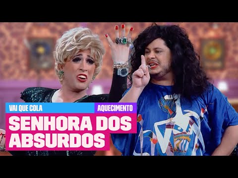 Paulo Gustavo traz a SENHORA DOS ABSURDOS para o MÉIER! | Aquecimento Vai Que Cola | Multishow