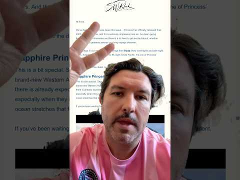 Thumbnail for Princess 2027–28 Australia Cruises Just Dropped! 🚢🔥 #shorts #cruises