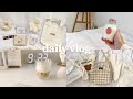 Vlog Making Strawberry And Banana Milk Studying At The Library Finals Week