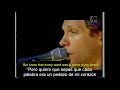 Jon Bon Jovi - Every Word Was A Piece Of My Heart (Subtitles English and Español)