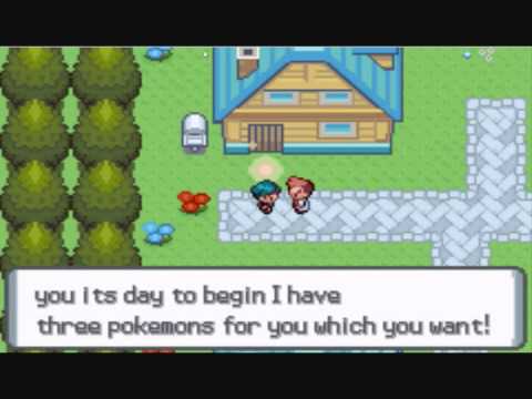 Pokemon Light Platinum Walkthrough Part 1: I choose you, Chimchar!