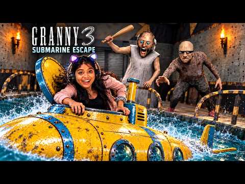 GRANNY NEW UPDATE 🔥 | NEW SUBMARINE ESCAPE Gameplay!