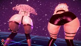 [MMD] THICK TakaMori - Mori Calliope x Takanashi Kiara - Hip Swing Dance | 森カリオペ x 小鳥遊キアラ [Hololive]