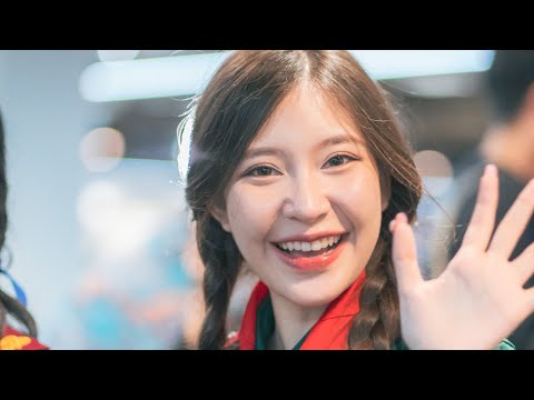 230115 Alice PEACH YOU 🐇 - ;POP - Sora! Sora! 1st Anv Above the Cloud Union Mall Fancam