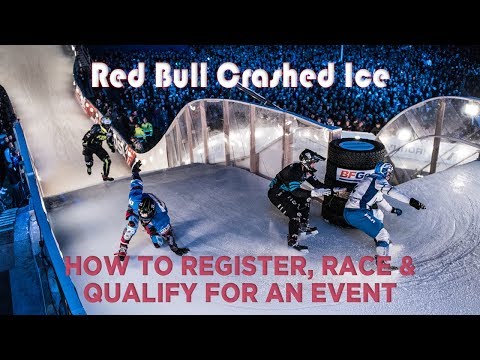 Part of a video titled How to GET INTO/COMPETE IN Red Bull Crashed Ice - YouTube