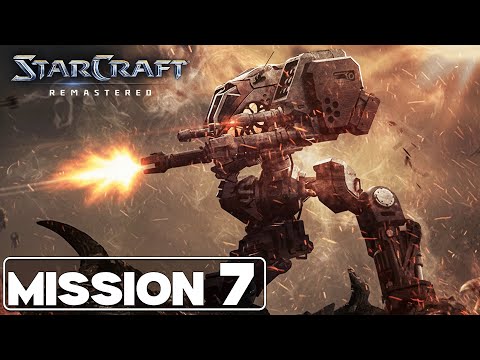 Starcraft Brood War: Remastered | Terran | Mission 7 - Patriot’s Blood | No Commentary
