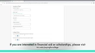 How To Create and Submit Tri-C Application Successfully