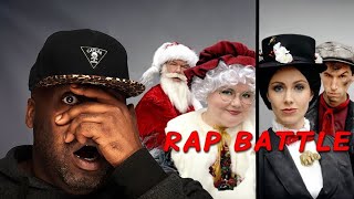 MRS CLAUS vs MARY POPPINS Princess Rap Battle Whitney Avalon Alyssa Preston Jim O'Heir