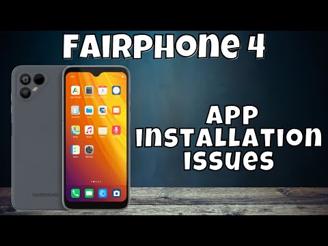 App not installed problem Fairphone 4 || How to solve app installation issues
