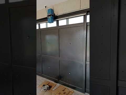 @AlcalaSR automátizacion, corredizo doble superpuesto aéreo riel Roma