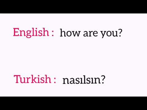 lesson:3 "turkish lessons" how are you?