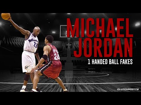 Michael Jordan's Unbelievable 1-Handed Ball Fakes