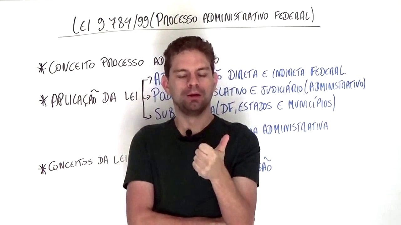 Lei 9.784/99 Aula 1 - Introdução e Conceitos (Art. 1º) - Curso de Direito Administrativo