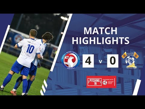 Rutherford Scores On DEBUT! | Vauxhall Motors 4-0 Sporting Khalsa | HIGHLIGHTS | PitchingIn NPL West