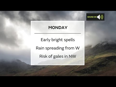 Monday Scotland weather forecast 18/10/21