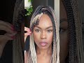 Rate My Box Braids Hairstyle 1-10 💖 #shorts