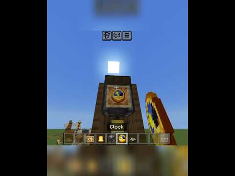 ULTIMATE Minecraft BELL clock!!! 😱 #viral #gaming