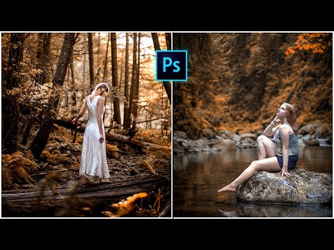 Orange Colour Grade In 1 Minute Photoshop 2020 Tutorial