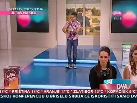 Danijel Djuric - Kunem te u oka dva - ( Tv Pink -Emisija Sat,Dva )