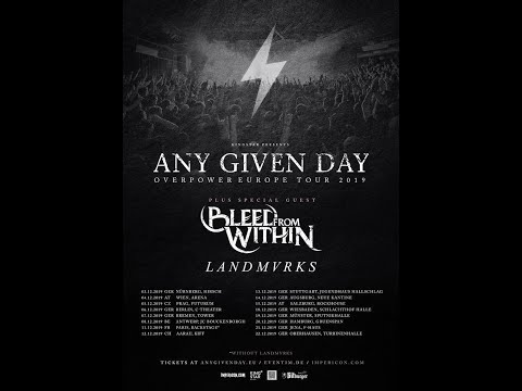 Any Given Day - 19.12.2019 - Sputnikhalle - Münster