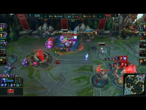 Assassin Ashe HeaQ - Giants vs Roccat - League of Legends