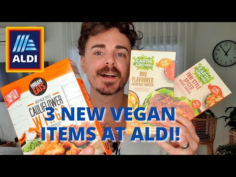 Tasting the 3 NEW VEGAN items from ALDI