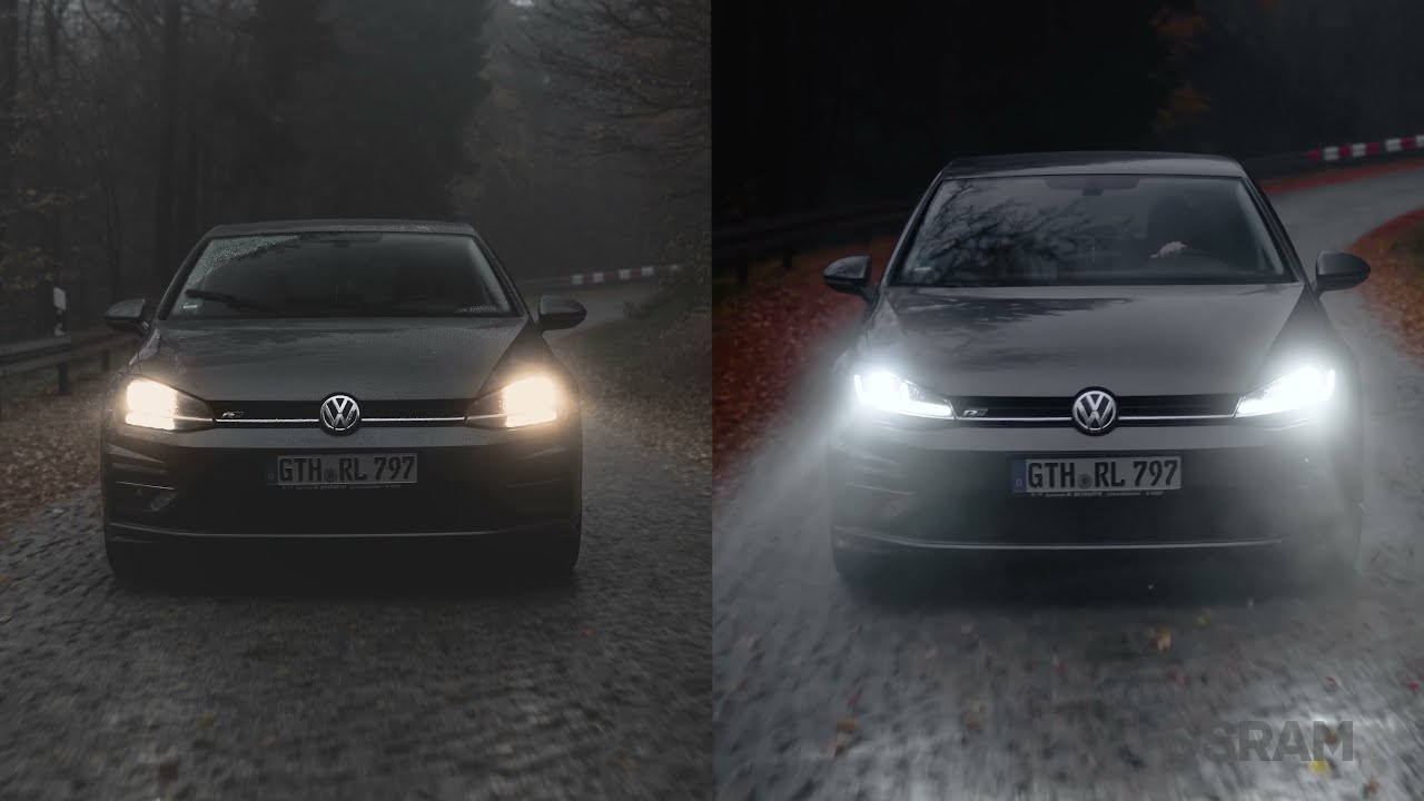 VW Golf 7.5 LED Headlights Upgrade OSRAM LEDriving on Auto Parts Europe