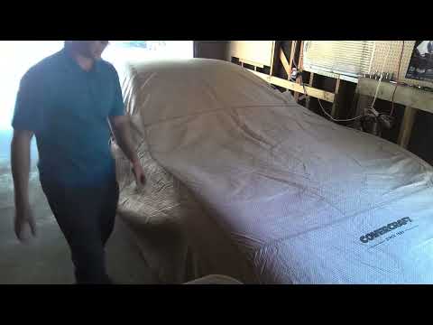 Car cover - How to properly fold and unfold