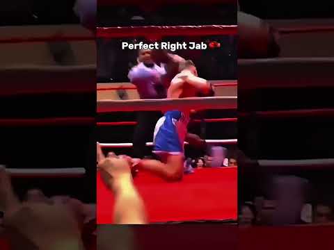 Perfect Right Jab Technique 🥊🔥 #boxing #jab #rightjab #boxingtraining #boxingtips #shadowboxing