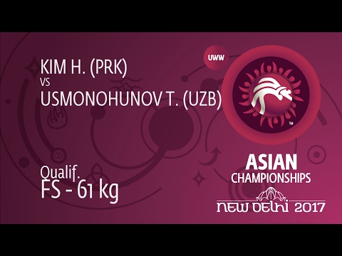 Qual. FS - 61 kg: H. KIM (PRK) df. T. USMONOHUNOV (UZB), 16-8