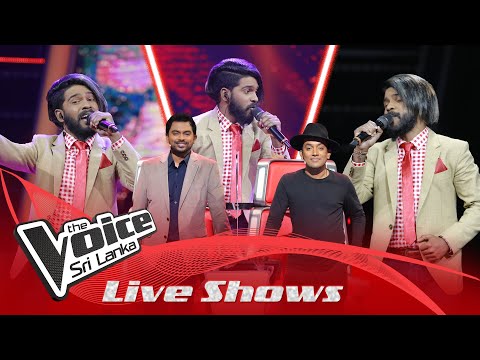 Prakash K. | Kuttanadan Punjayile (The Boat Song)  | Live Shows | The Voice Sri Lanka