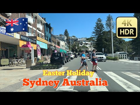 Sydney Australia [4K HDR City Suburbs  Driving Tour ] Coogee Beach 🏖️ To Brontë Beach 🏝️