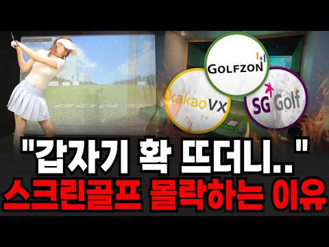 스크린 골프도 안갑니다 한국의 1만 개 스크린 골프장이 몰락하는 이유