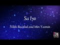 Sa Iyo - Nikki Bacolod & Min Yasmin | Karaoke
