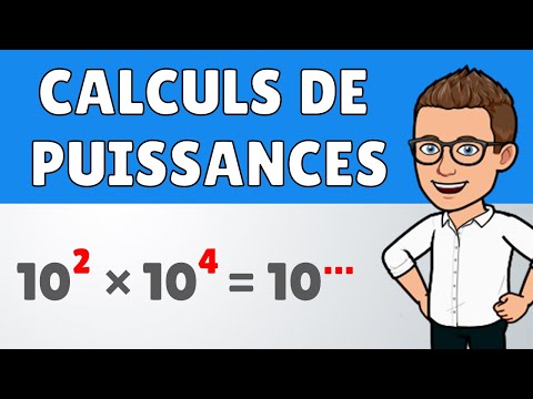 CALCULER avec des puissances | Mathématiques