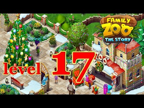 Family Zoo: The Story Happy Holidays level 17