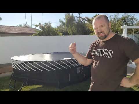 Build It By Yourself!  The springfree Trampoline