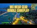 Wu-Tang Wu Wear Gear Bundle Gameplay | Shimmy Surfer + Neck Protector + Triumphant Tagger - Fortnite
