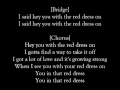 MAGIC! - Red Dress lyrics