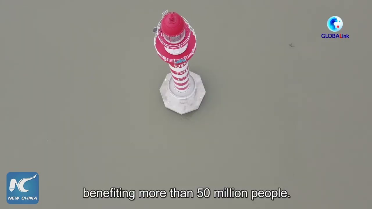 GLOBALink | China's mega water diversion project starts trial operation