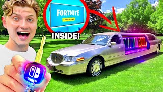 TRANSFORMING MY LIMO INTO A SECRET GAMING ROOM!