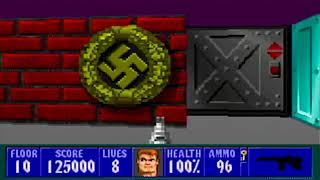 Wolfenstein 3-D: Episode One - Escape From Wolfenstein + Secret Floor (Sega Dreamcast: Homebrew)