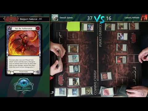 Flesh and Blood Belgian Nationals - Round 1 - Sybren (Oldhim) vs Miltiadis (Kano)
