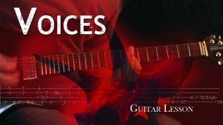 Voices - Alice in Chains | How to play the song and Solo
