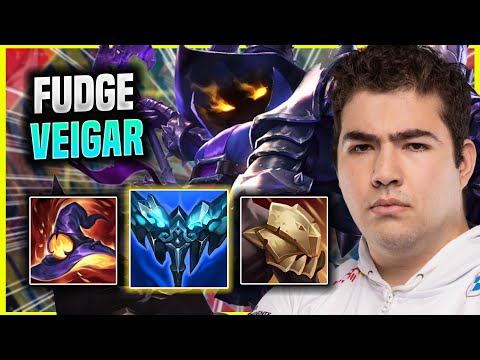 FUDGE IS SO CLEAN WITH VEIGAR MID! - C9 Fudge Plays Veigar Mid vs Syndra! | Season 2022