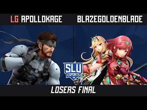 SLU #85 - Losers Finals - BlazeGoldenBlade (Pyra / Mythra) VS ApolloKage (Snake)