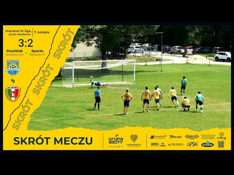 Skrót meczu: Powiślak Końskowola - Sparta Rejowiec Fabryczny 3:2 | Sezon 2022/2023