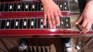 Ricky Skaggs "I'm Tired" - Pedal Steel Guitar Lessons by Johnny Up